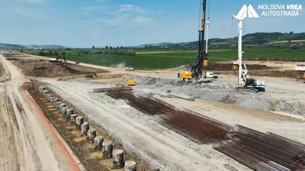 VIDEO Autostrada Unirii A8: Cum arată șantierul deschis de turcii de la Nurol pe tronsonul Tg Mureș - Miercurea Nirajului