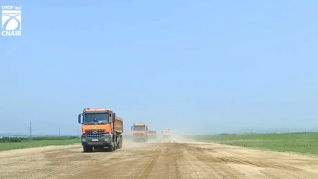 Autostrada A7 Focșani - Bacău: Lucrările pe lotul 2 au ajuns la un stadiu de 50%